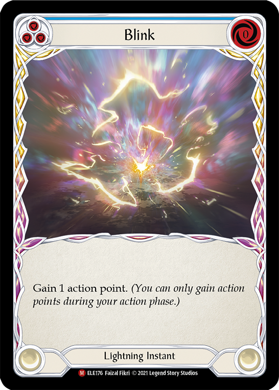 Blink [ELE176] (Tales of Aria)  1st Edition Rainbow Foil | Card Citadel