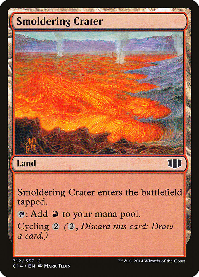 Smoldering Crater [Commander 2014] | Card Citadel