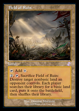 Field of Ruin (Timeshifted) [Time Spiral Remastered] | Card Citadel