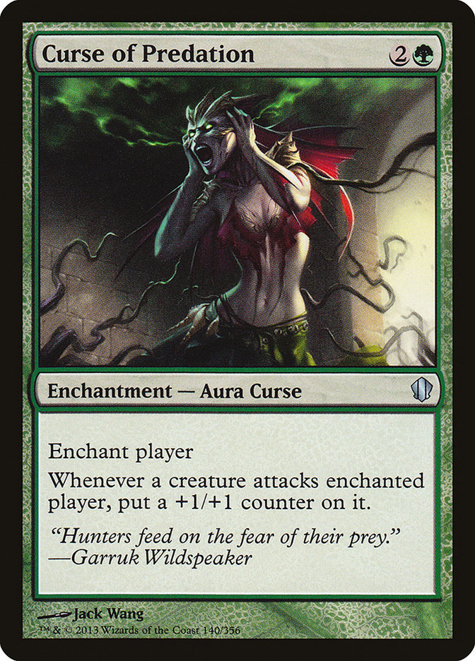 Curse of Predation [Commander 2013] | Card Citadel