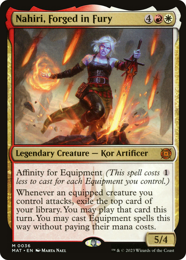 Nahiri, Forged in Fury [March of the Machine: The Aftermath] | Card Citadel
