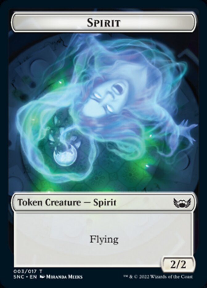 Spirit Token [Streets of New Capenna Tokens] | Card Citadel