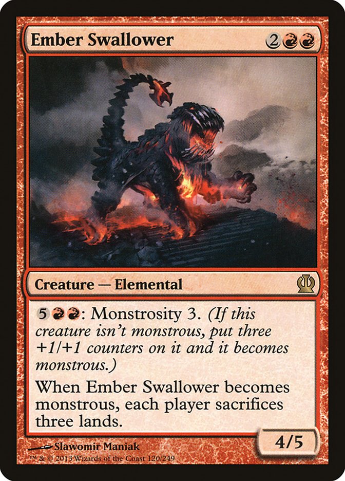 Ember Swallower [Theros] | Card Citadel