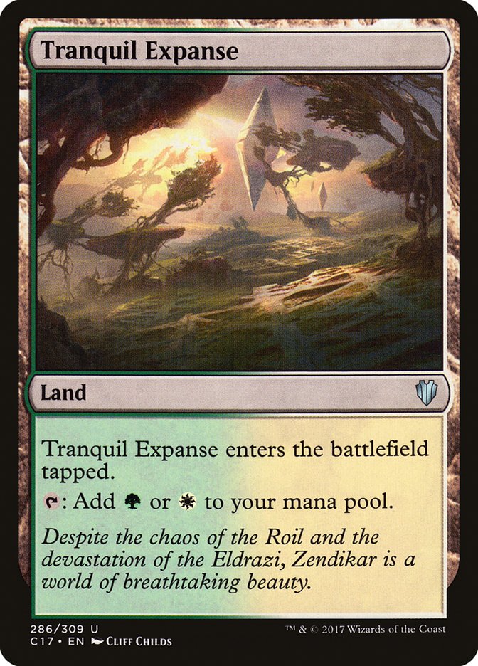 Tranquil Expanse [Commander 2017] | Card Citadel