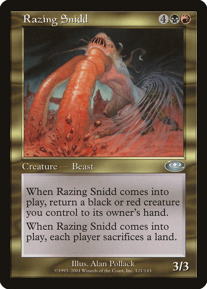 Razing Snidd [Planeshift] | Card Citadel