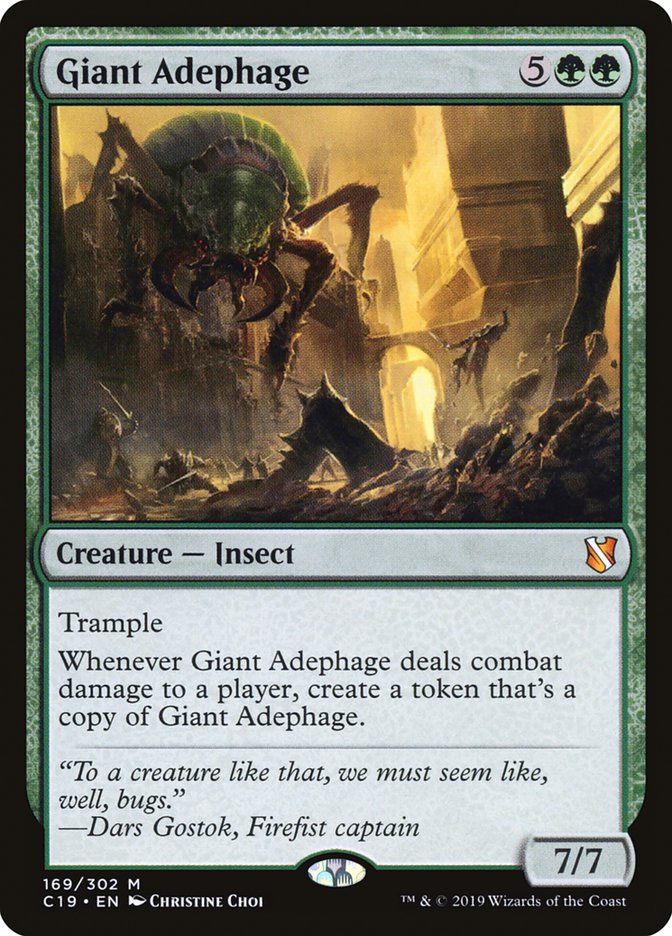 Giant Adephage [Commander 2019] | Card Citadel