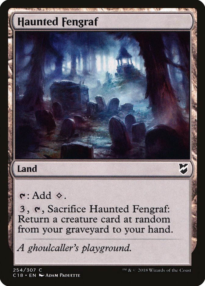 Haunted Fengraf [Commander 2018] | Card Citadel