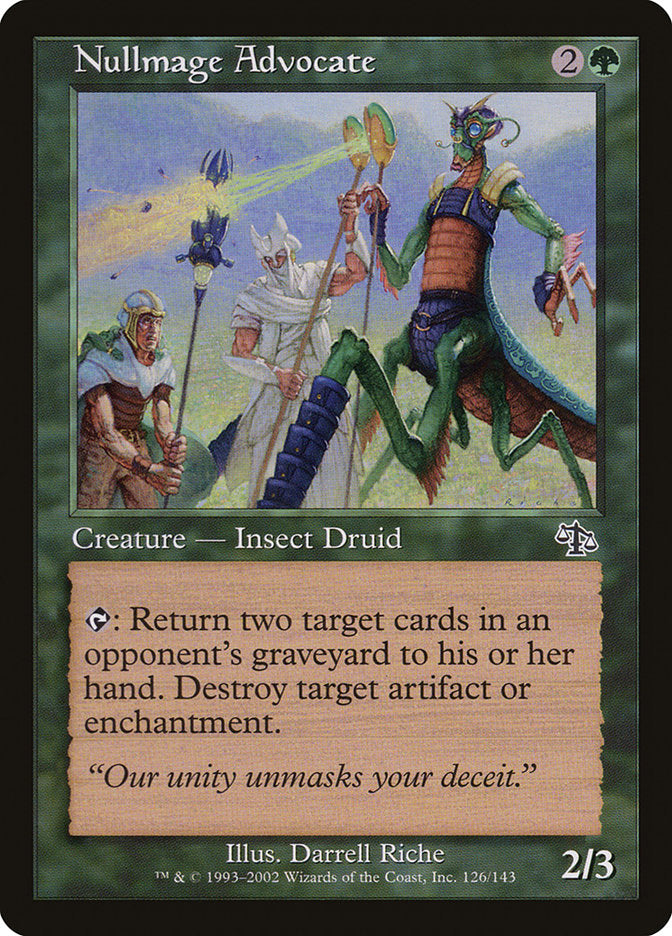 Nullmage Advocate [Judgment] | Card Citadel