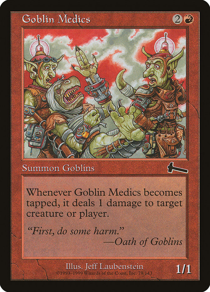 Goblin Medics [Urza's Legacy] | Card Citadel