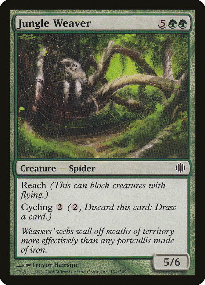 Jungle Weaver [Shards of Alara] | Card Citadel