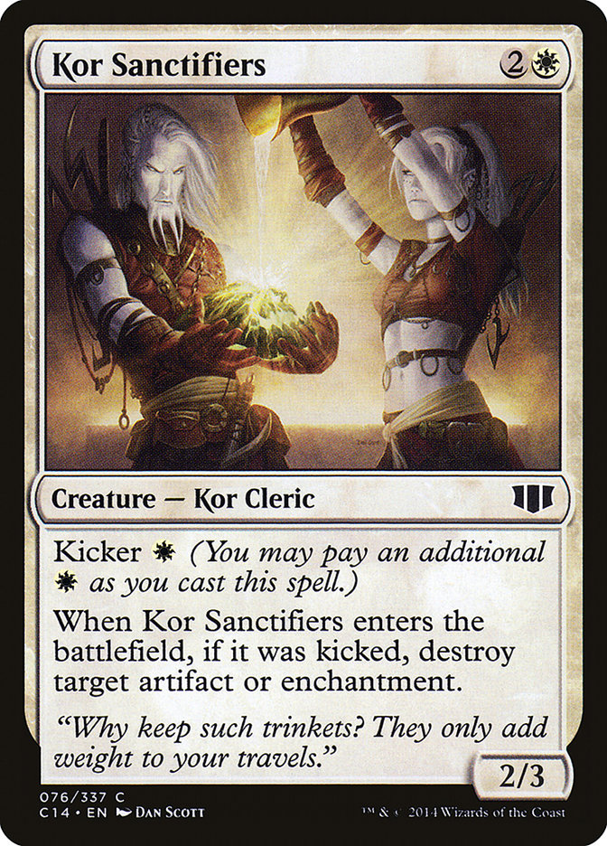 Kor Sanctifiers [Commander 2014] | Card Citadel