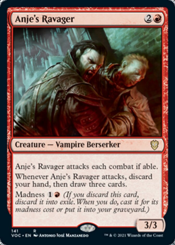 Anje's Ravager [Innistrad: Crimson Vow Commander] | Card Citadel