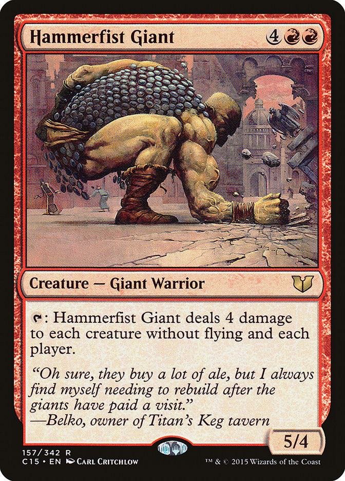 Hammerfist Giant [Commander 2015] | Card Citadel