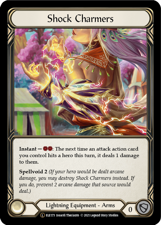 Shock Charmers [U-ELE173] Unlimited Rainbow Foil | Card Citadel