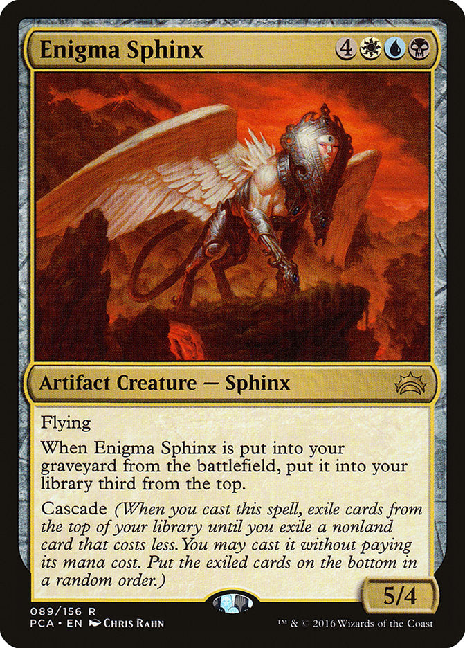 Enigma Sphinx [Planechase Anthology] | Card Citadel