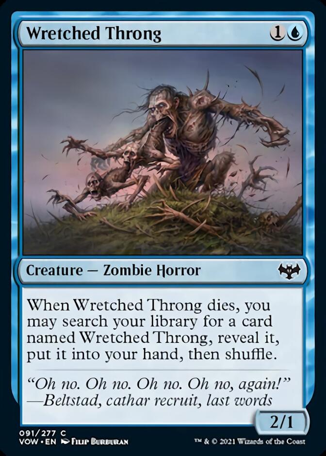 Wretched Throng [Innistrad: Crimson Vow] | Card Citadel
