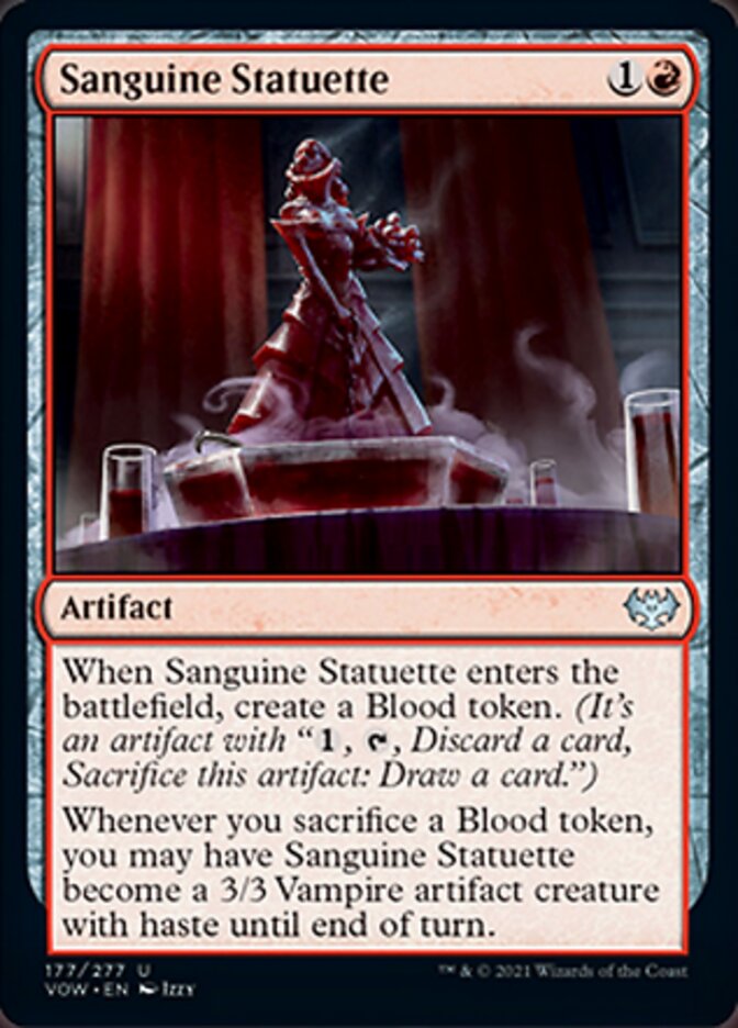 Sanguine Statuette [Innistrad: Crimson Vow] | Card Citadel