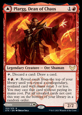 Plargg, Dean of Chaos // Augusta, Dean of Order [Strixhaven: School of Mages] | Card Citadel