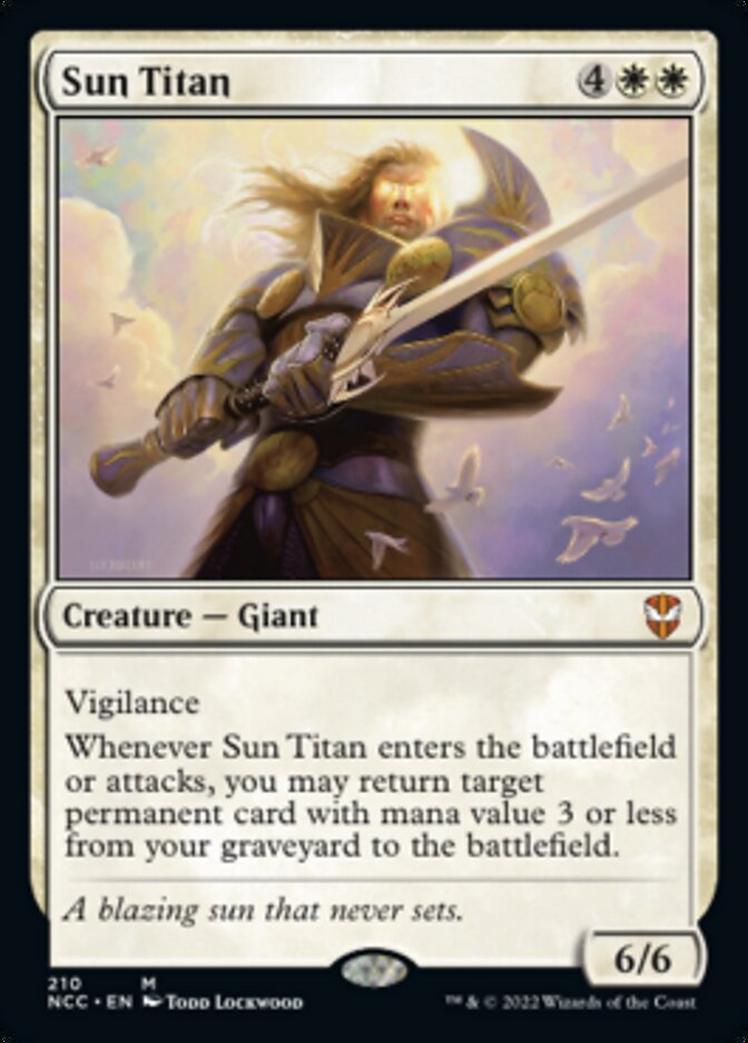 Sun Titan [Streets of New Capenna Commander] | Card Citadel