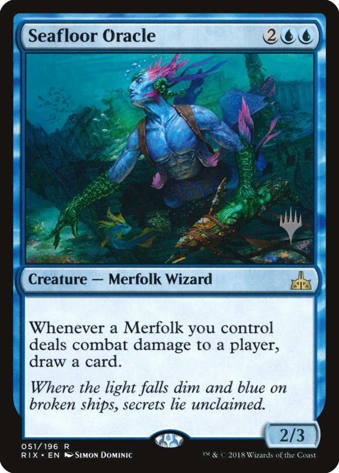 Seafloor Oracle [Rivals of Ixalan Promos] | Card Citadel