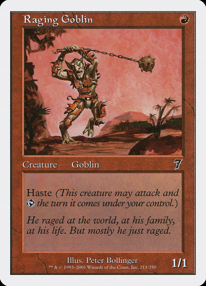 Raging Goblin [Seventh Edition] | Card Citadel