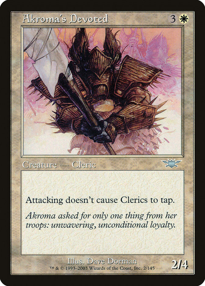 Akroma's Devoted [Legions] | Card Citadel