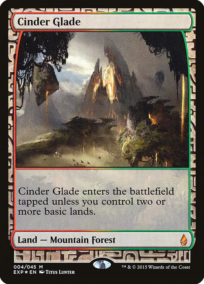 Cinder Glade [Zendikar Expeditions] | Card Citadel