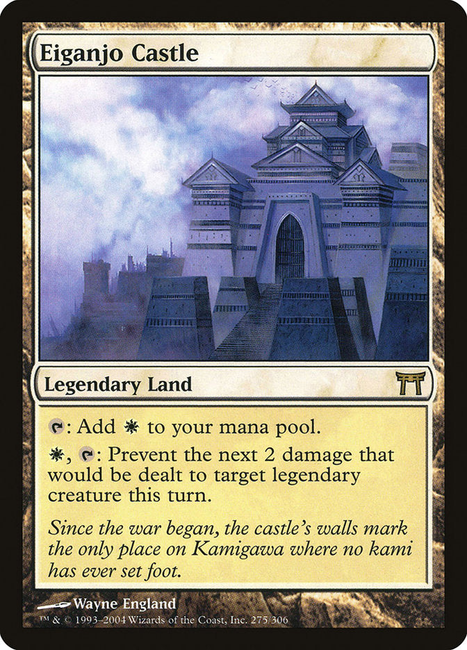 Eiganjo Castle [Champions of Kamigawa] | Card Citadel