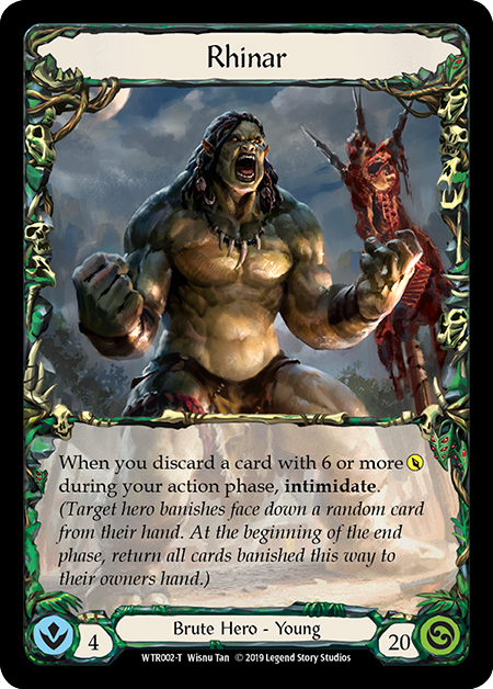 Katsu // Rhinar [WTR077 // WTR002] (Welcome to Rathe)  1st Edition Normal | Card Citadel