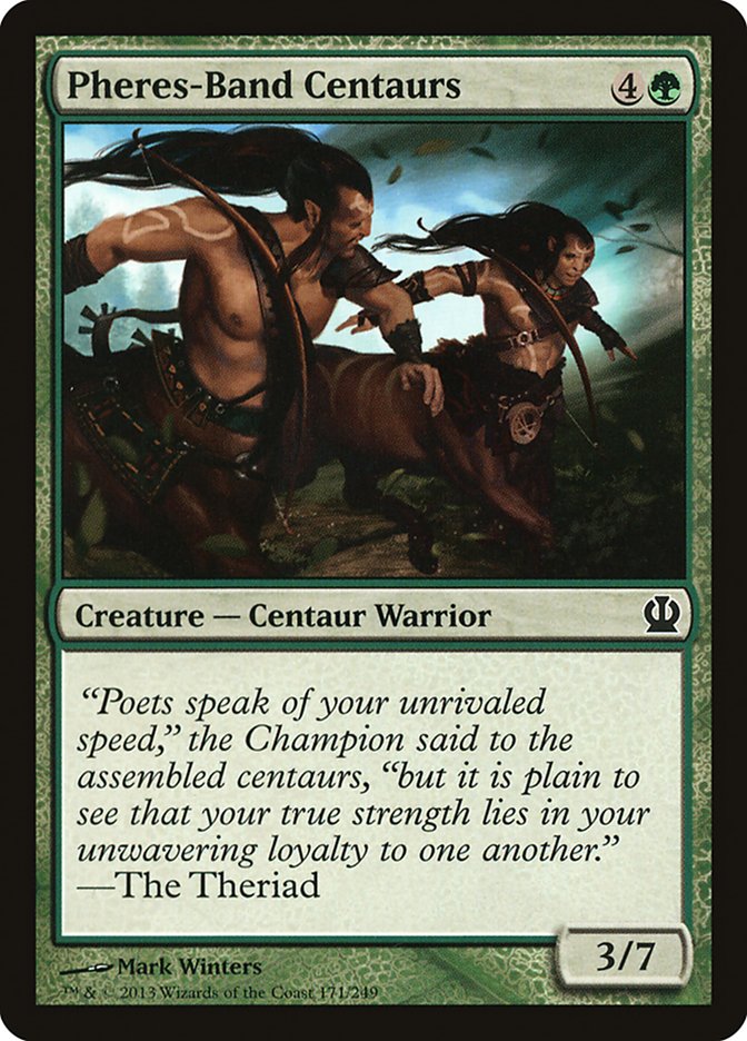 Pheres-Band Centaurs [Theros] | Card Citadel