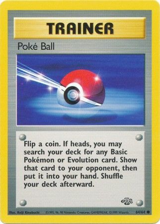 Poke Ball (64/64) [Jungle Unlimited] | Card Citadel