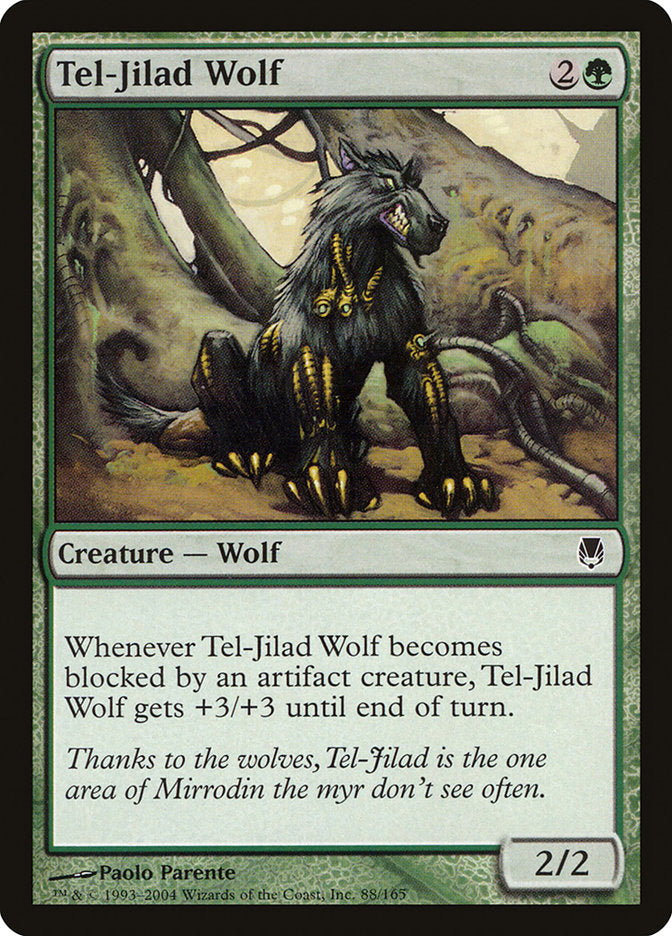 Tel-Jilad Wolf [Darksteel] | Card Citadel