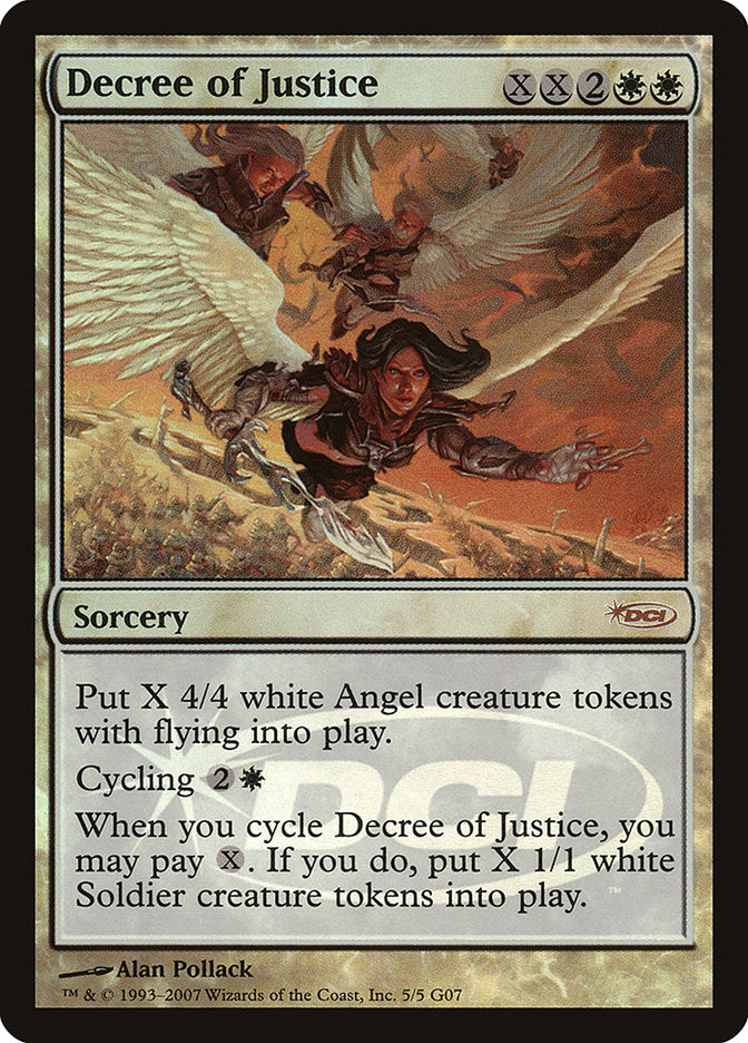 Decree of Justice [Judge Gift Cards 2007] | Card Citadel