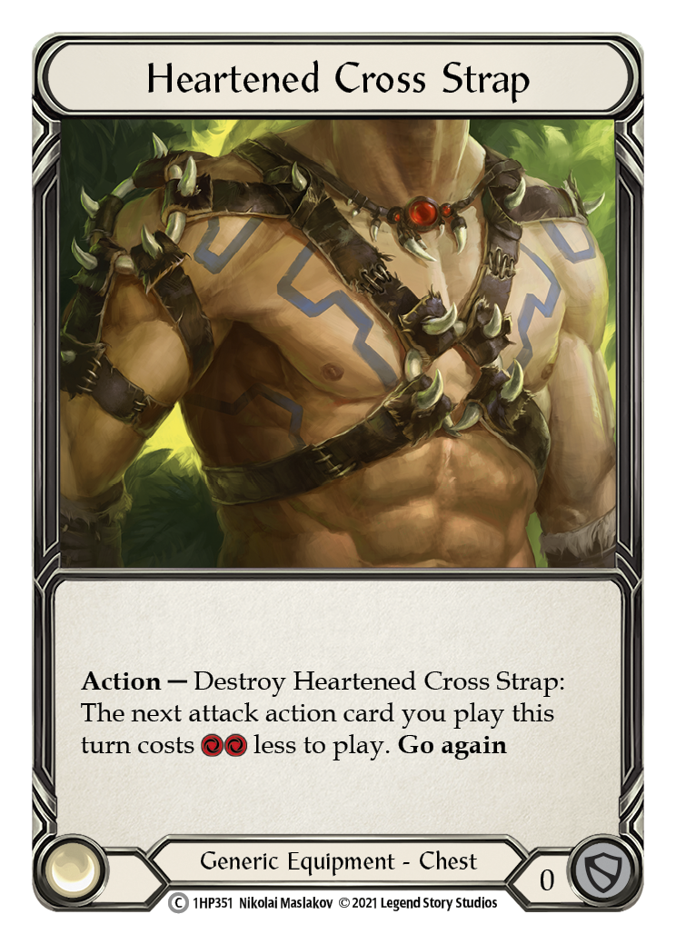 Heartened Cross Strap [1HP351] | Card Citadel