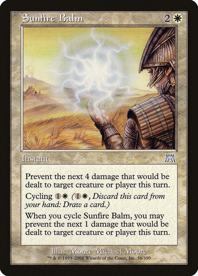 Sunfire Balm [Onslaught] | Card Citadel