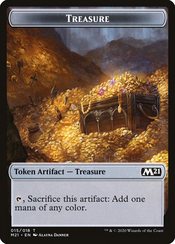 Treasure Token [Core Set 2021] | Card Citadel