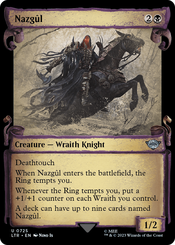 Nazgul (0725) [The Lord of the Rings: Tales of Middle-Earth Showcase Scrolls] | Card Citadel