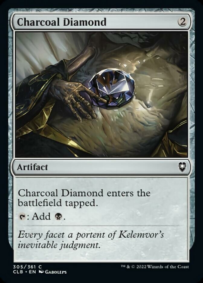 Charcoal Diamond [Commander Legends: Battle for Baldur's Gate] | Card Citadel
