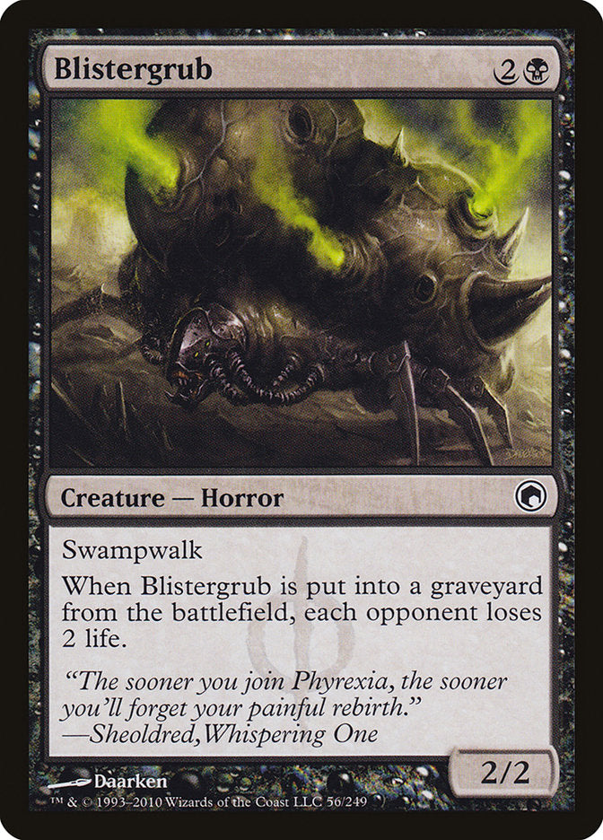 Blistergrub [Scars of Mirrodin] | Card Citadel