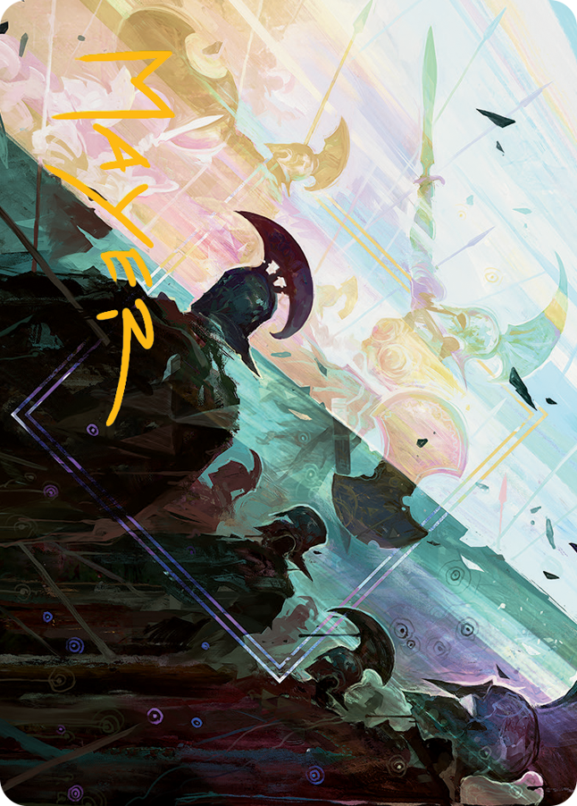 Surge of Salvation Art Card (Gold-Stamped Signature) [March of the Machine Art Series] | Card Citadel