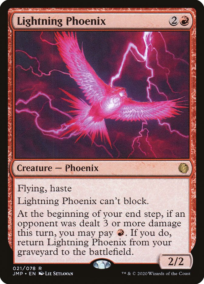 Lightning Phoenix [Jumpstart] | Card Citadel