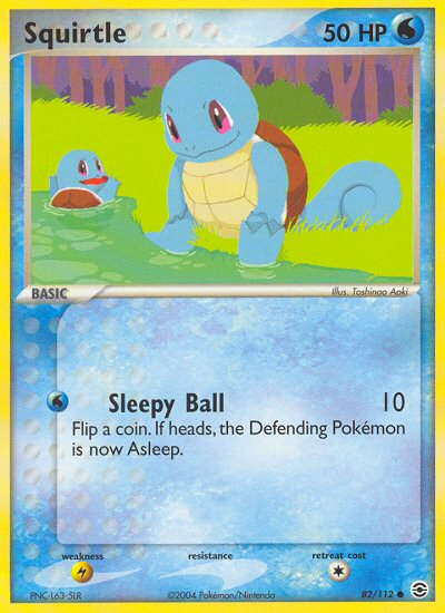 Squirtle (82/112) [EX: FireRed & LeafGreen] | Card Citadel