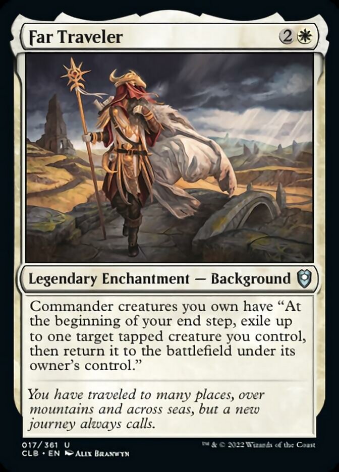 Far Traveler [Commander Legends: Battle for Baldur's Gate] | Card Citadel