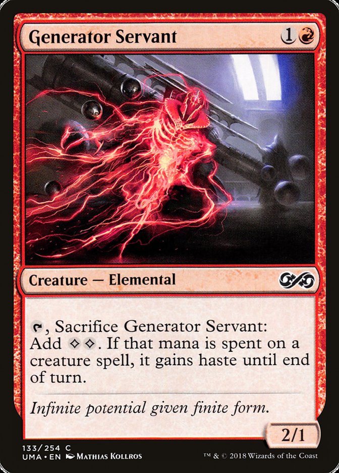 Generator Servant [Ultimate Masters] | Card Citadel