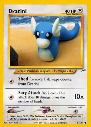 Dratini (63/105) [Neo Destiny Unlimited] | Card Citadel