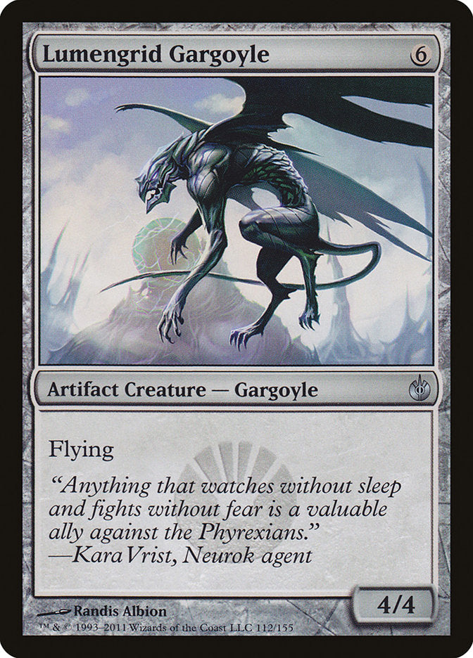 Lumengrid Gargoyle [Mirrodin Besieged] | Card Citadel