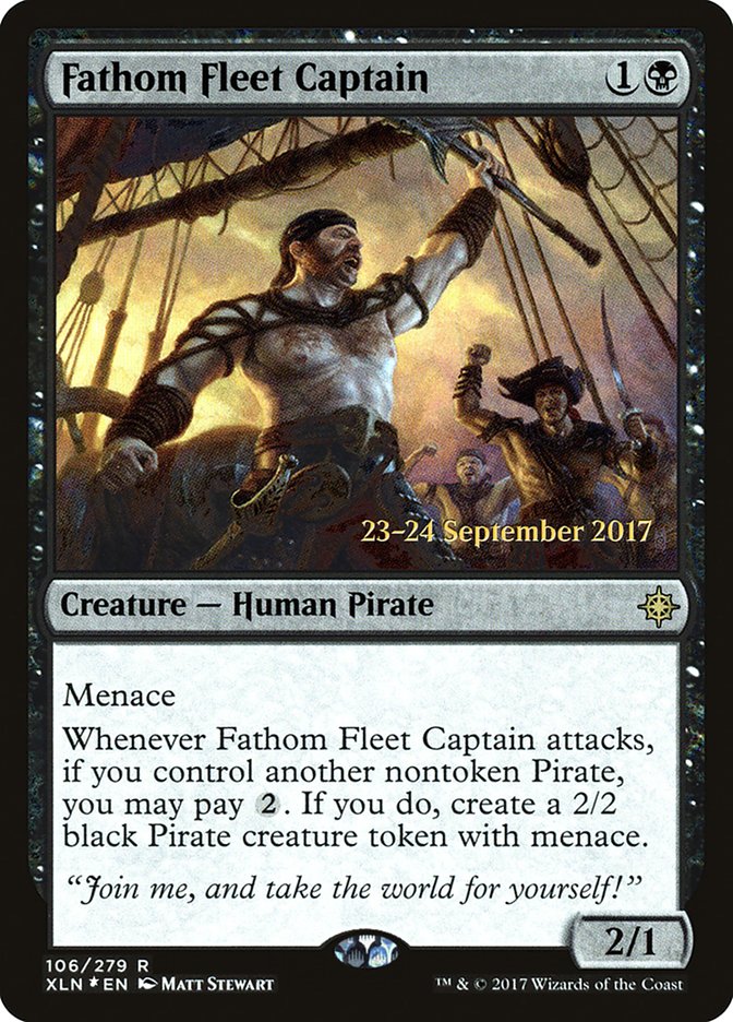 Fathom Fleet Captain [Ixalan Promos] | Card Citadel