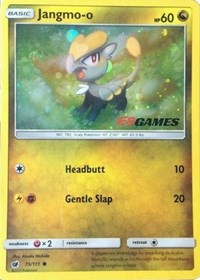 Jangmo-o (75/111) (Cosmos Holo) (EB Games Promo) [Sun & Moon: Crimson Invasion] | Card Citadel