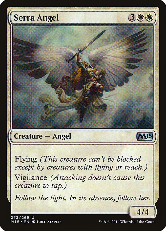 Serra Angel [Magic 2015] | Card Citadel