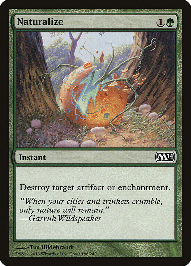 Naturalize [Magic 2014] | Card Citadel